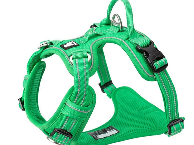 True Love No Pull Explosion Proof Dog Harness - Green, S-1831155632284241922