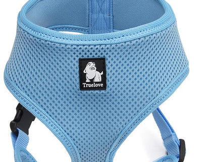 Dog Harness with Steel D Ring - Blue, S-1831155620993175552