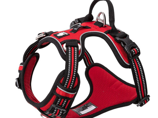True Love No Pull Explosion Proof Dog Harness - Red, S-1831155634620469250