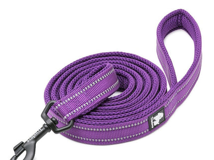 True Love Reflective Pet Leash 2m - Purple, S-1831155648352620544