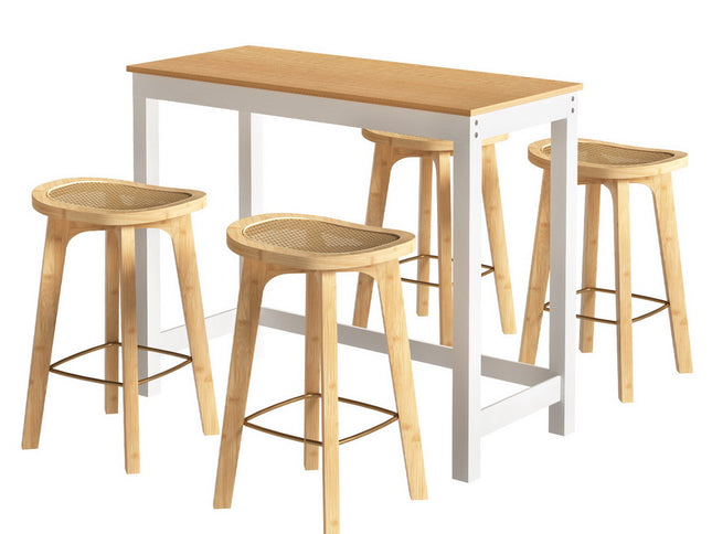 Artiss Bar Table & Stools Set