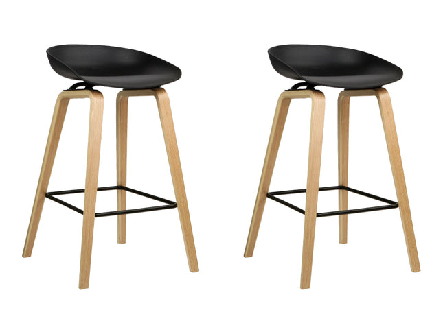 Artiss 2x Bar Stools Wooden
