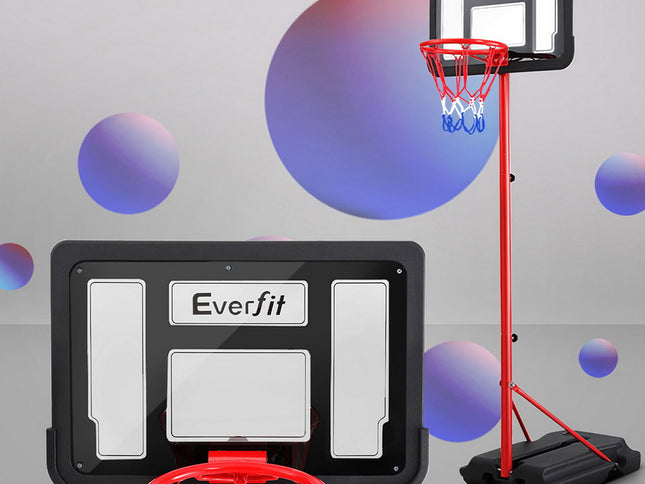 Everfit 1.6M Kids Basketball Hoop Stand System Portable