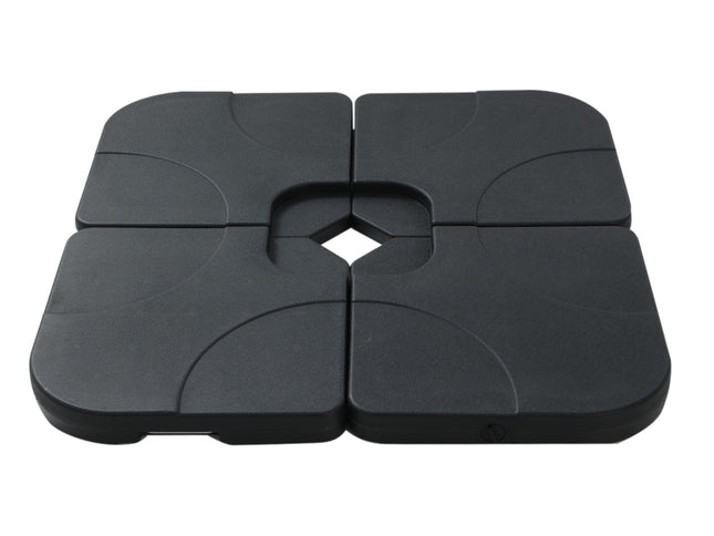 Instahut Outdoor Umbrella Base 50cm 4 Plates Stand Pod Cantilever