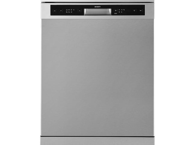 Devanti 60cm 14 Place Settings Freestanding Dishwasher Silver