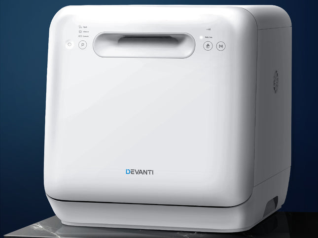 Devanti 3 Place Settings Benchtop Dishwasher