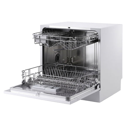 Devanti 8 Place Settings Benchtop Dishwasher White