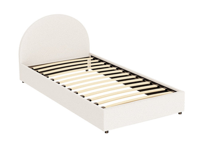 Artiss Bed Frame Gas Lift Strorage Beds Base Platform Boucle Fabric King Single ELLA