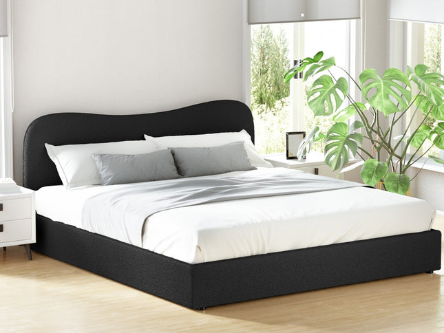 Artiss Bed Frame King Size Boucle DARA