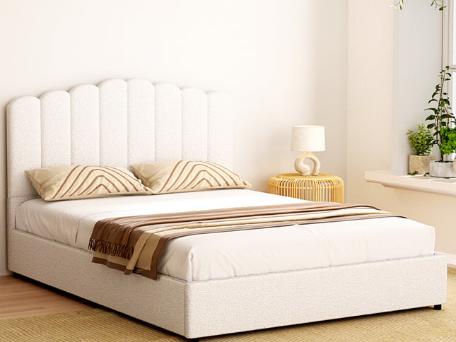Artiss Bed Frame Queen Size Boucle FION