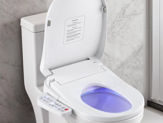 Cefito Electric Bidet Toilet Seat Cover Heated Warm Water Dryer LED Night Light