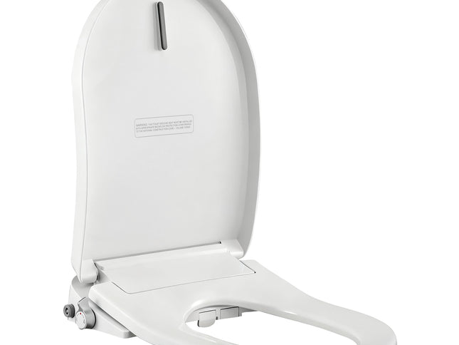 Cefito Electric Bidet Toilet Seat Washing Without Power Heated D-Shape Air Dryer
