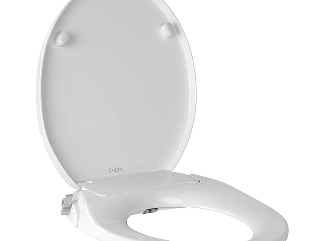 Cefito Non Electric Bidet Toilet Seat Cover Auto Water Spray Wash Knob Control