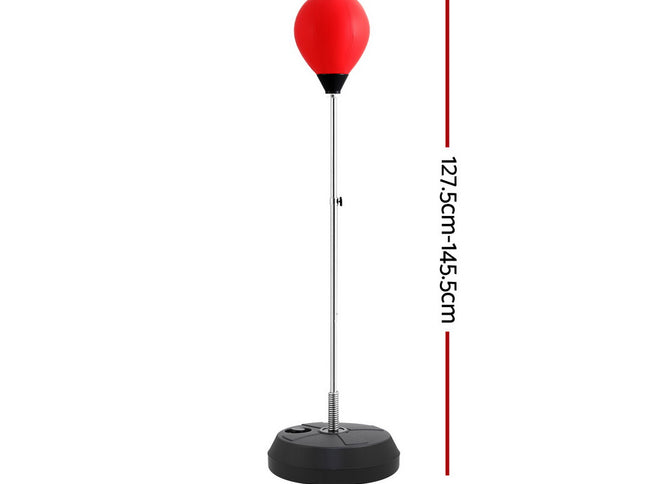 Everfit Adult Punching Bag Stand 150cm Adjustable Freestanding with Gloves and Pump