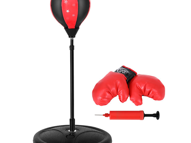 Everfit Punching Boxing Bag Stand Set Gloves with Pump Height Adjustable