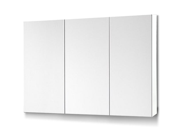Cefito Bathroom Vanity Mirror with Storage Cabinet - White
