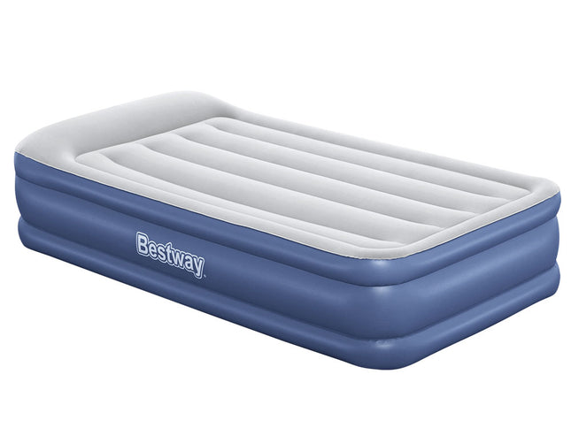 Bestway Air Mattress Inflatable Bed 46cm Airbed Single Blue