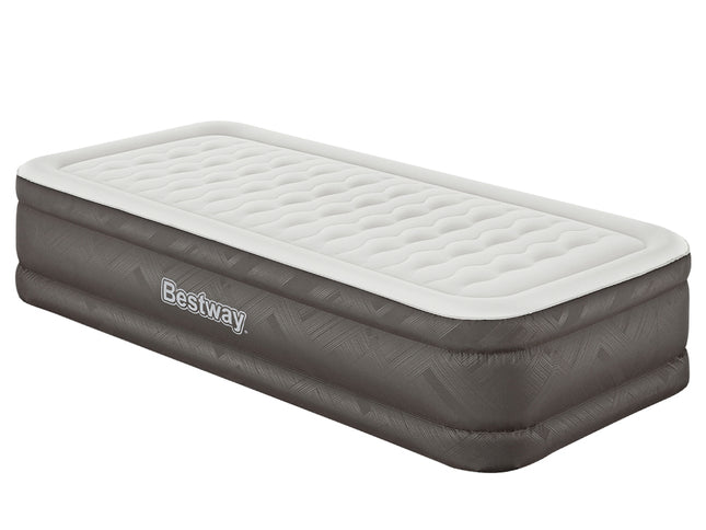 Bestway Air Mattress Single Inflatable Bed 46cm Airbed Grey