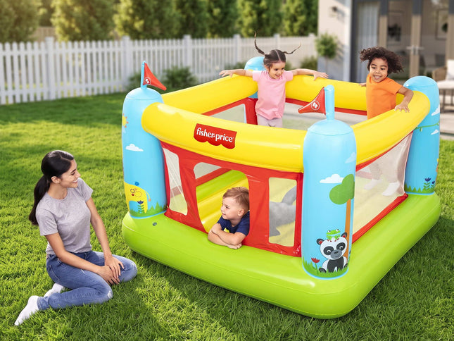 Bestway Kids Inflatable Jumping Castle Trampoline House 173cmx175cmx135cm
