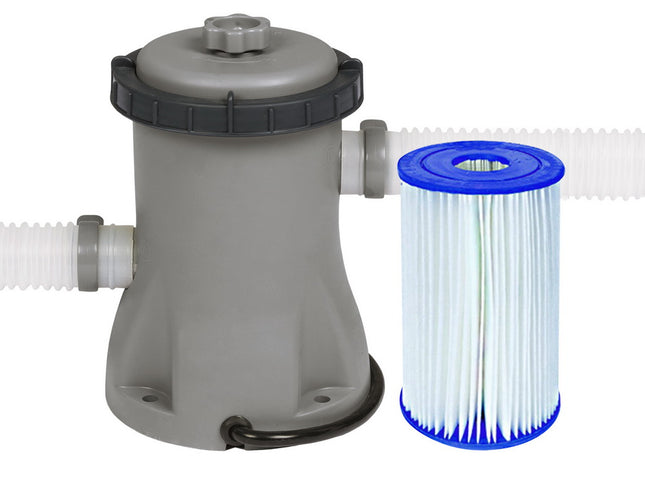 Bestway Pool Pump Cartridge Filter 330GPH 1249L/H Flowclear™ Filters Cleaner
