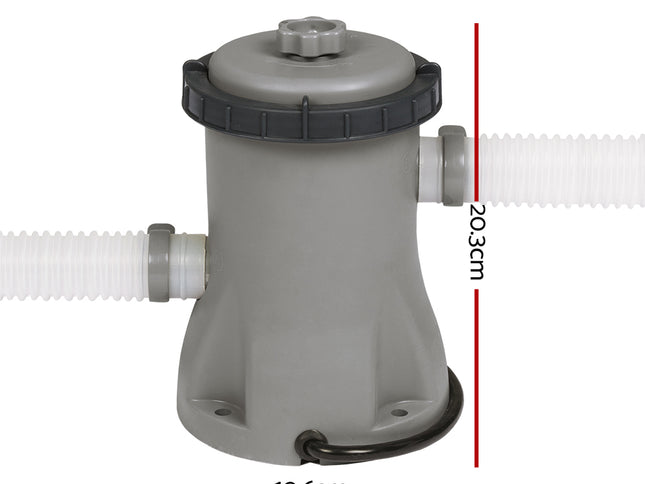 Bestway Pool Pump Cartridge Filter 330GPH 1249L/H Flowclear™ Filters Cleaner