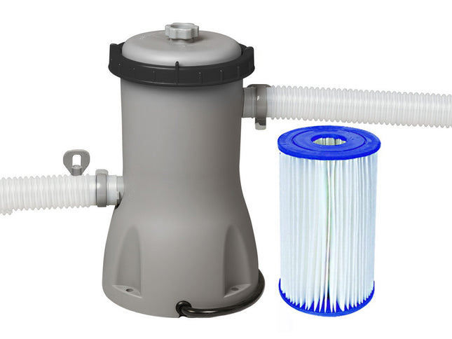 Bestway Pool Pump Cartridge Filter 530GPH 2006L/H Flowclear? Filters Cleaner