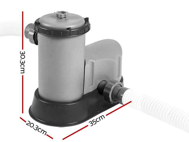 Bestway Pool Pump Cartridge Filter 1500GPH 5678L/H Flowclear™ Filters Cleaner