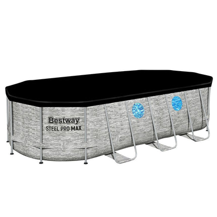 Bestway Swimming Pool 549x274x122cm Steel Frame Above Ground Pools Filter Pump Ladder 13430L