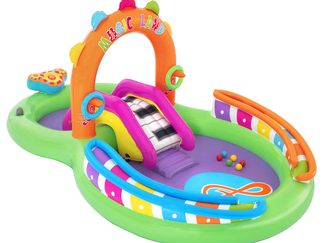 Bestway Kids Pool 295x190x137cm Inflatable Above Ground Swimming Play Pools 349L