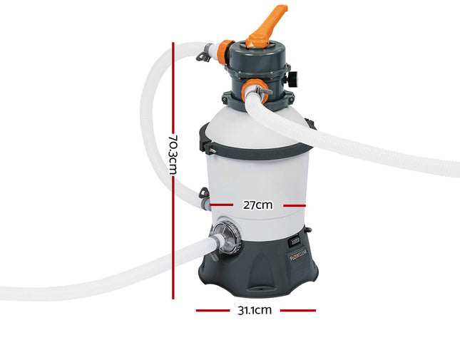 Bestway Pool Pump Sand Filter 800GPH 3028L/H Pools Flowclear Filters