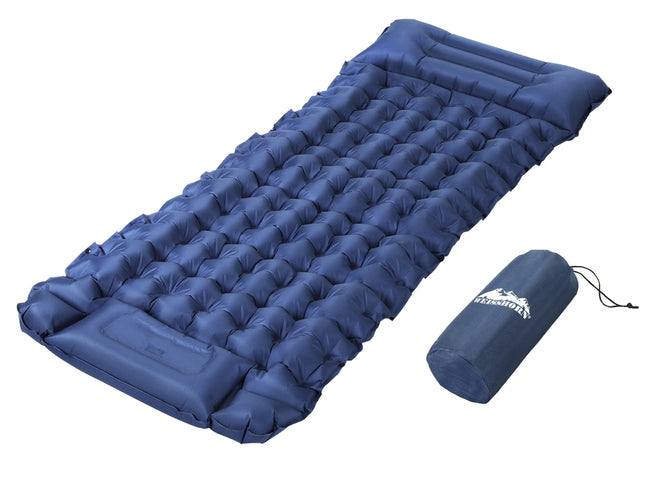 Weisshorn Self Inflating Mattress Camping Sleeping Mat Air Bed Single Pillow Bag