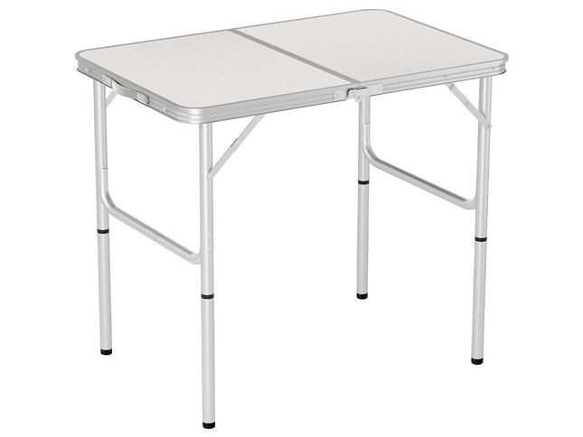 Weisshorn Folding Camping Table 90CM Adjustable Portable Outdoor Picnic Desk
