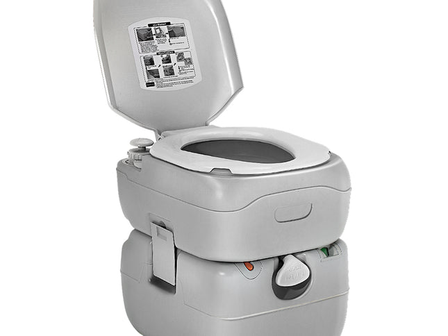 Weisshorn 22L Portable Camping Toilet Outdoor Flush Potty Boating