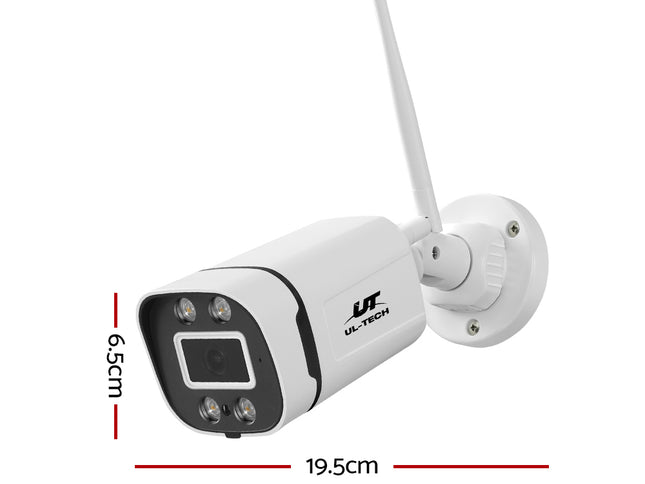 UL-tech Wireless CCTV 3MP 2 Cameras Square