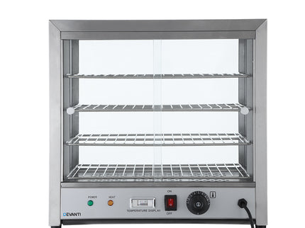 Devanti Commercial Food Warmer Hot Display Showcase Cabinet 54cm