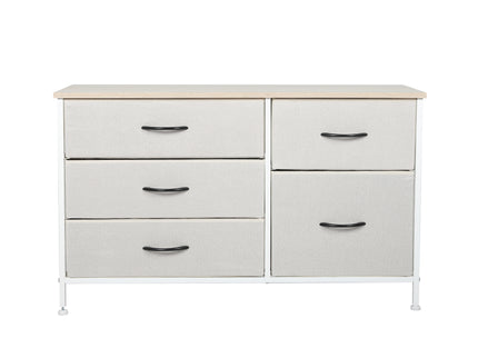 Levede Storage Cabinet Tower Chest of Beige-1917016728395714561