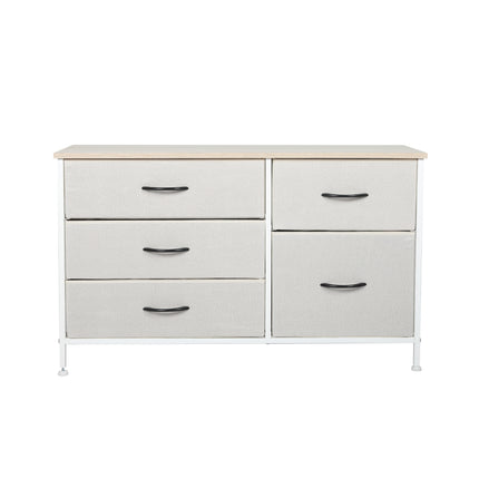Levede Storage Cabinet Tower Chest of Beige-1975420496904327169