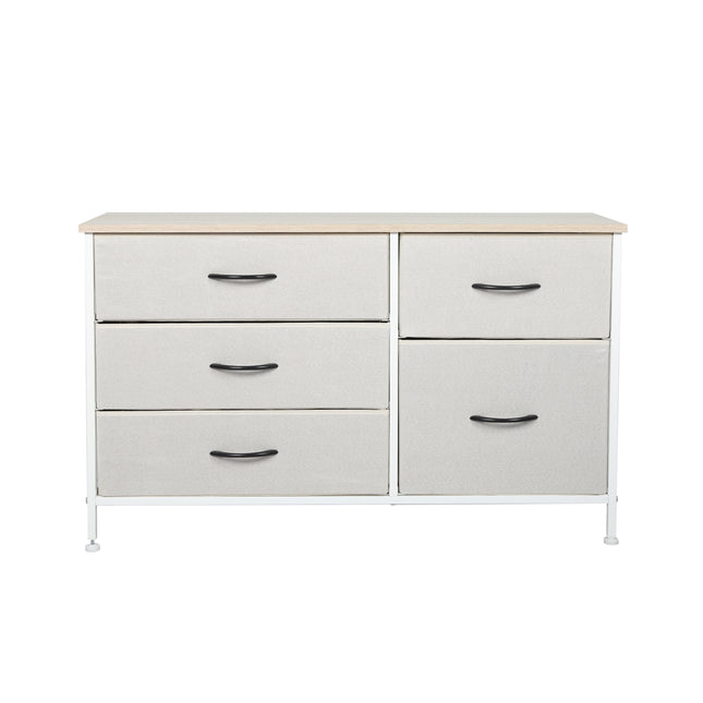 Levede Storage Cabinet Tower Chest of Beige-1975420496904327169