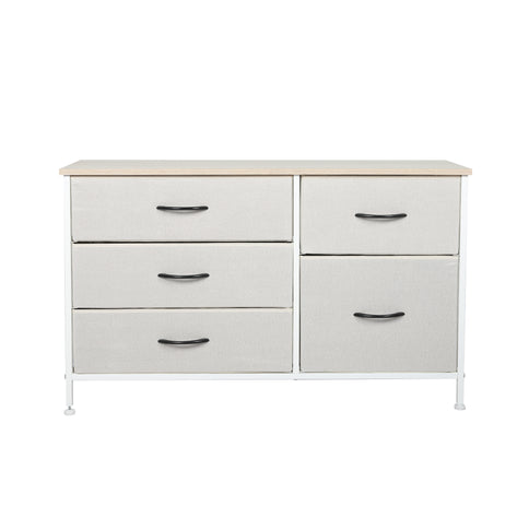 Levede Storage Cabinet Tower Chest of Beige-1910113295604518913