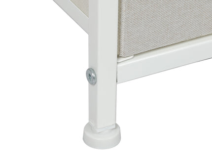 Levede Storage Cabinet Tower Chest of Beige-1917016728395714565