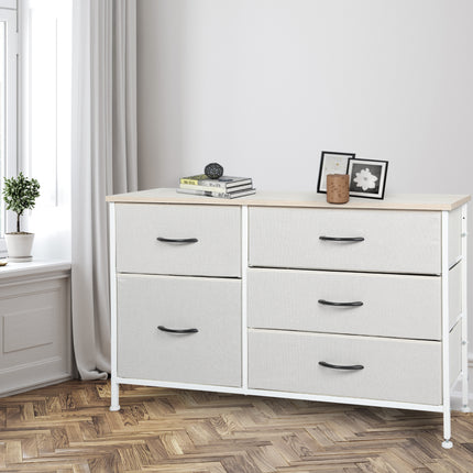 Levede Storage Cabinet Tower Chest of Beige-1975420496904327174