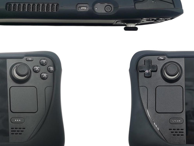 Steam Deck Silicone Case Set With Holder - Protect Your Console-1915197072076836865