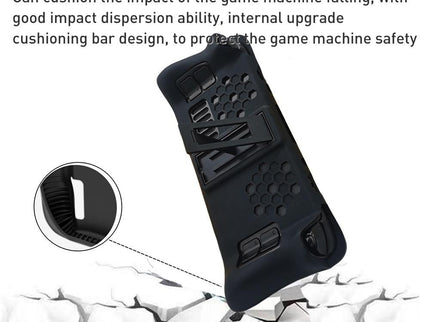 Steam Deck Silicone Case Set With Holder - Protect Your Console-1915197072076836867