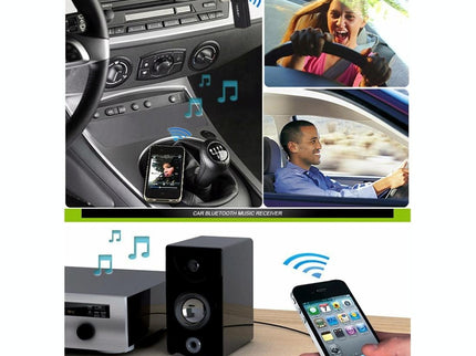 Wireless Music Receiver For Iphone / Ipad / Car / Headphone / Stereo - Portable Mini Boombox-1915196510086238217