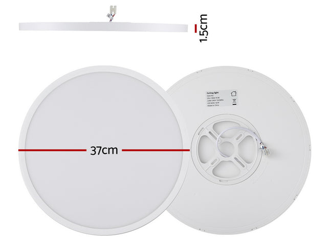 Leier Ceiling Light LED Round 42W Ultra-THIN 5CM Oyster Lamp Modern Cool/Warm