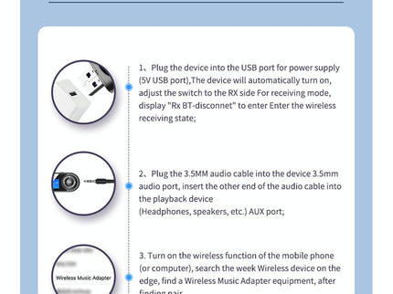 Lcd Bluetooth 5.0 Adapter Receiver / Transmitter - Black-1915196692630736905