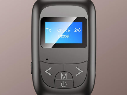 2-In-1 Bluetooth Adapter With Lcd Display - Black-1915196712738230272