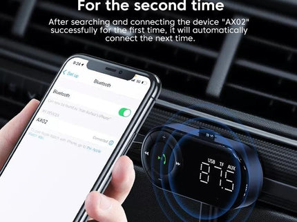 Wireless Car Bluetooth 5.2 Audio Receiver With Hands-Free Calling-1915197015281766404