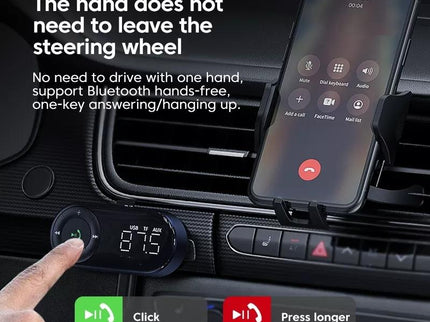 Wireless Car Bluetooth 5.2 Audio Receiver With Hands-Free Calling-1915197015281766405