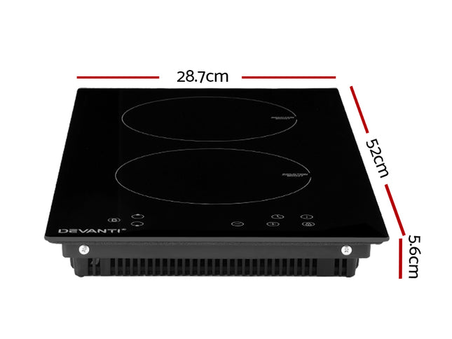Devanti Induction Cooktop 30cm Electric Cooker